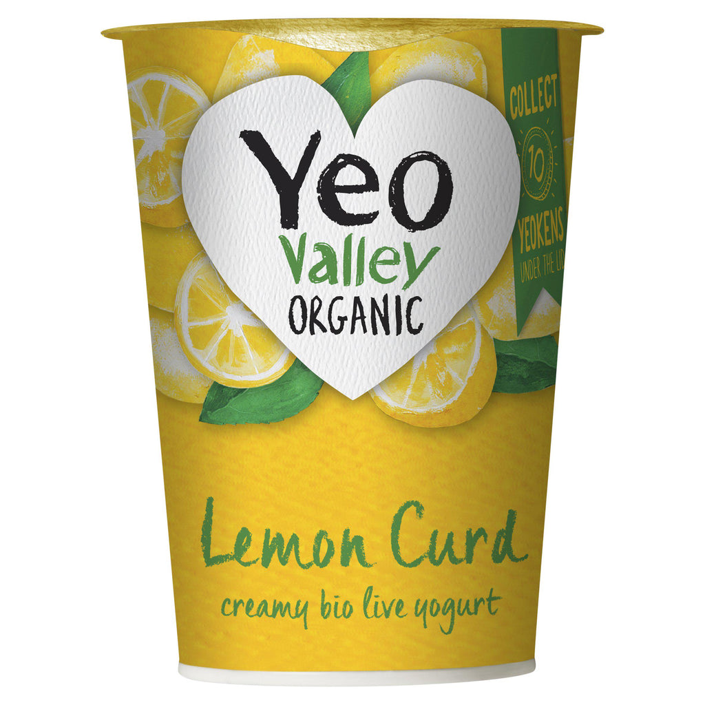 Yeo Valley Organic Lemon Curd Yogurt 450g