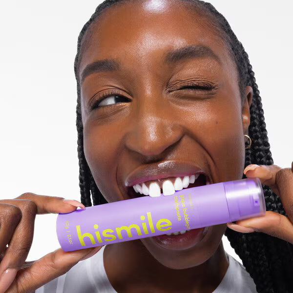 Hismile Grape Bubblegum flavoured toothpaste for daily use, UK version