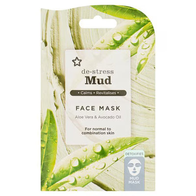 Superdrug Superdrug De-stressing Mud Face Mask Olje Kontroll Detoxifier - Kjøp på nett hos McGrocer