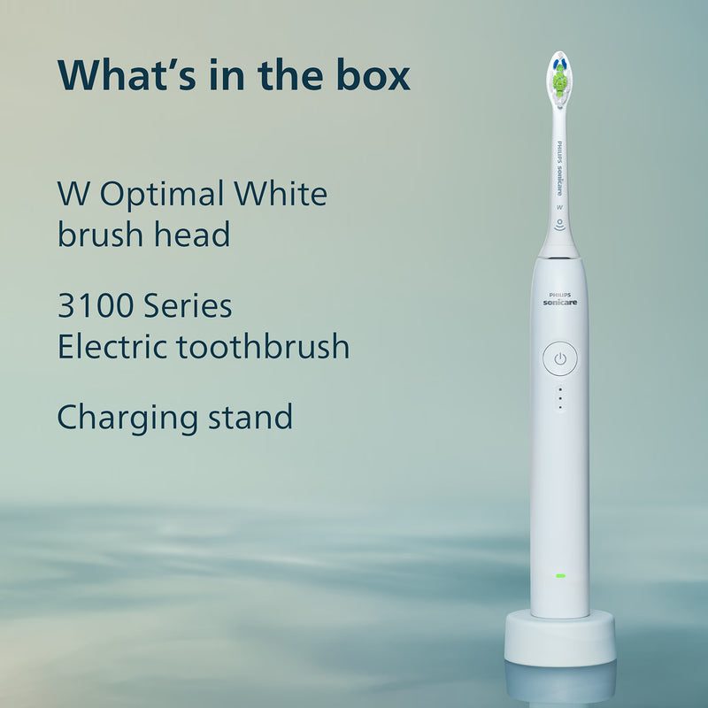 Philips Sonicare 3000 White electric toothbrush, imported from the UK