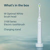 Philips Sonicare 3000 White electric toothbrush, imported from the UK
