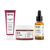 Q+A Glow Regime complete skincare set - British product