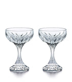 Baccarat Massena coupe glasses set of 2 - British product