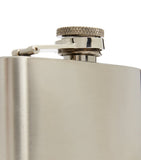 Barbour leather hip flask 113ml - British product