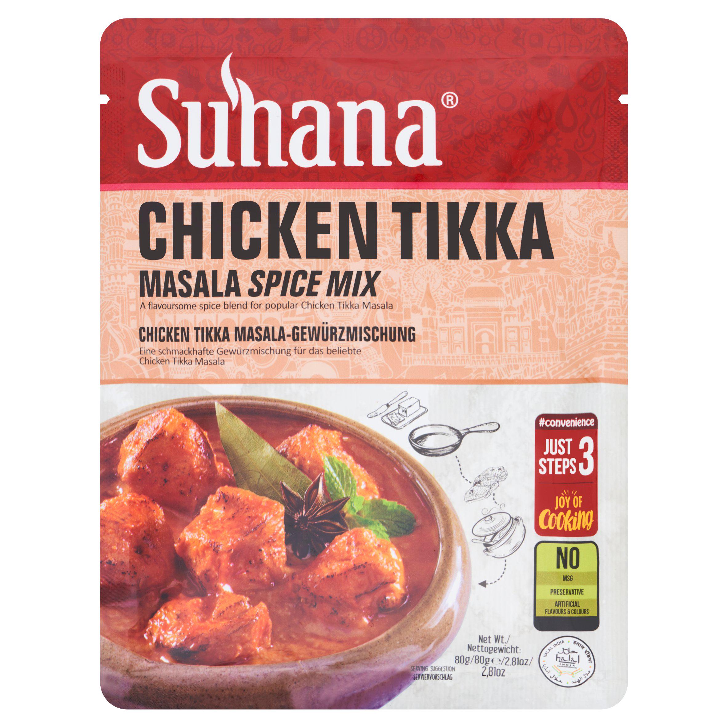 Suhana Chicken Tikka Masala Spice Mix 80g GOODS Sainsburys   