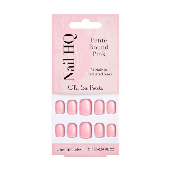 Nail HQ false nails baby pink 24 pieces, imported from the UK