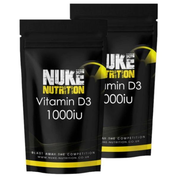 Nuke Nutrition Vitamin D3 1000iu- 120ct GOODS Superdrug   