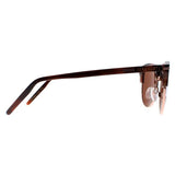 Serengeti Lela brown women sunglasses semi rimless (British brand)