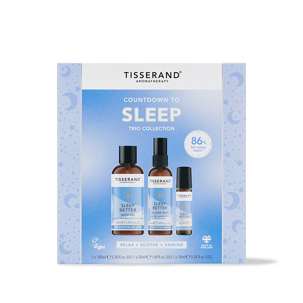 Tisserand essential oils Countdown to Sleep Collection - British product