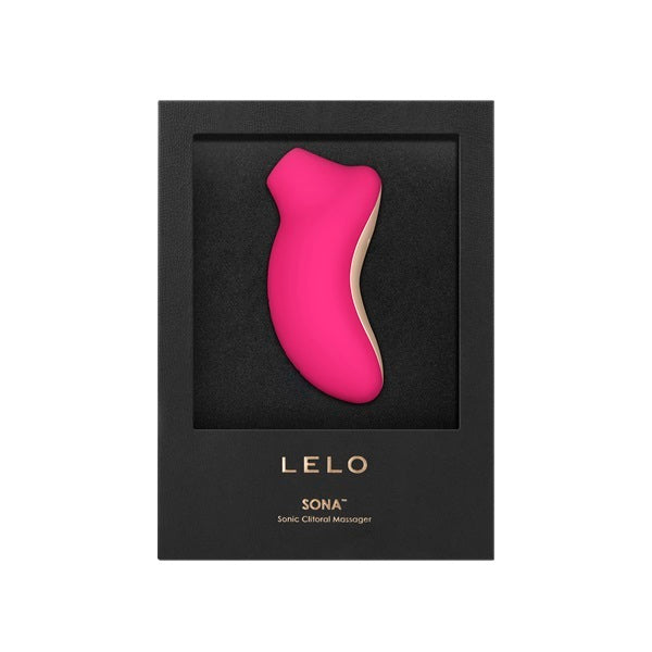 LELO SONA clitoral massager Cerise, imported from the UK