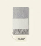 Prada cashmere logo scarf 180cm (British brand)