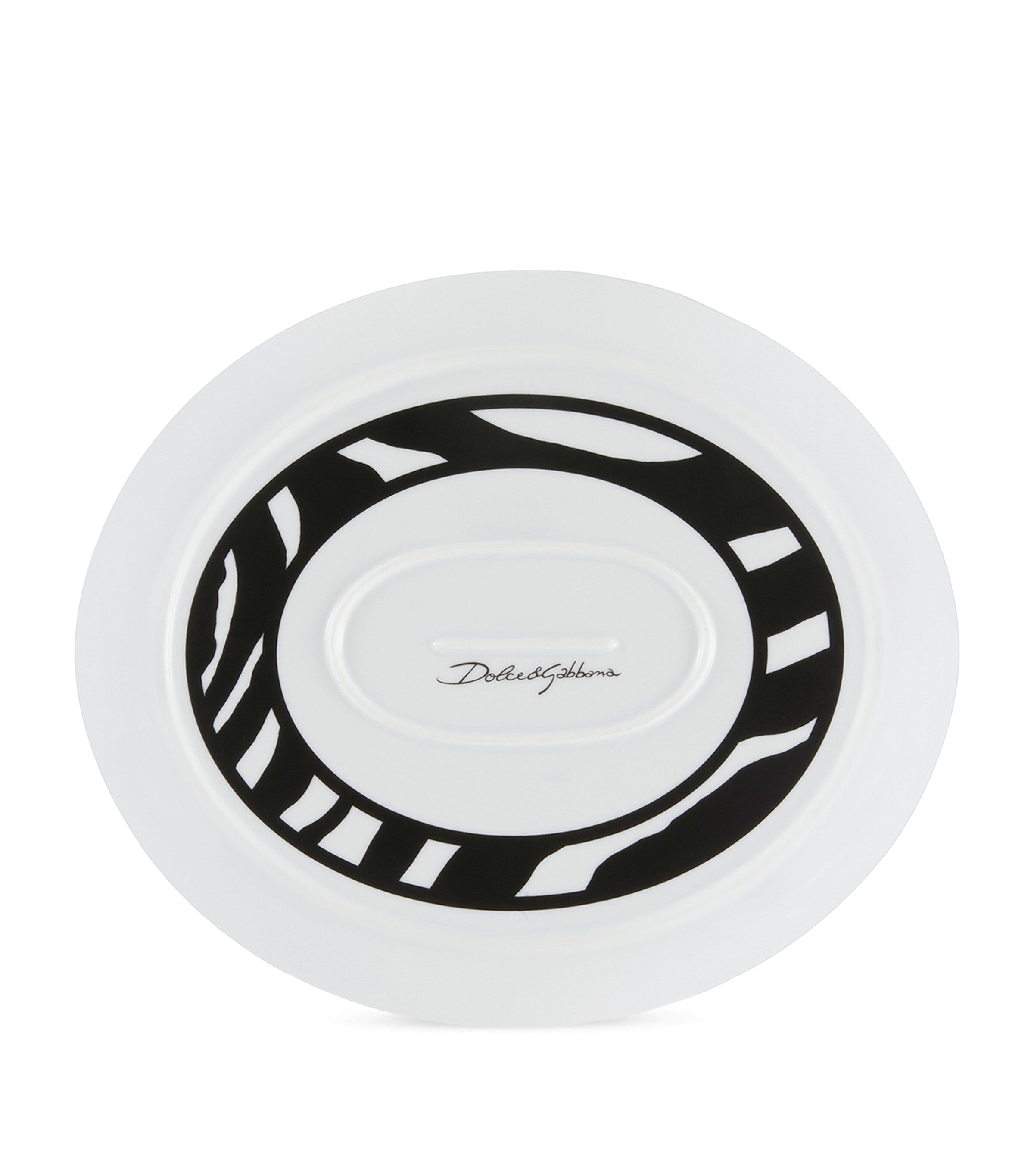 Dolce&Gabbana serving plate zebra design 45.5cm - British product