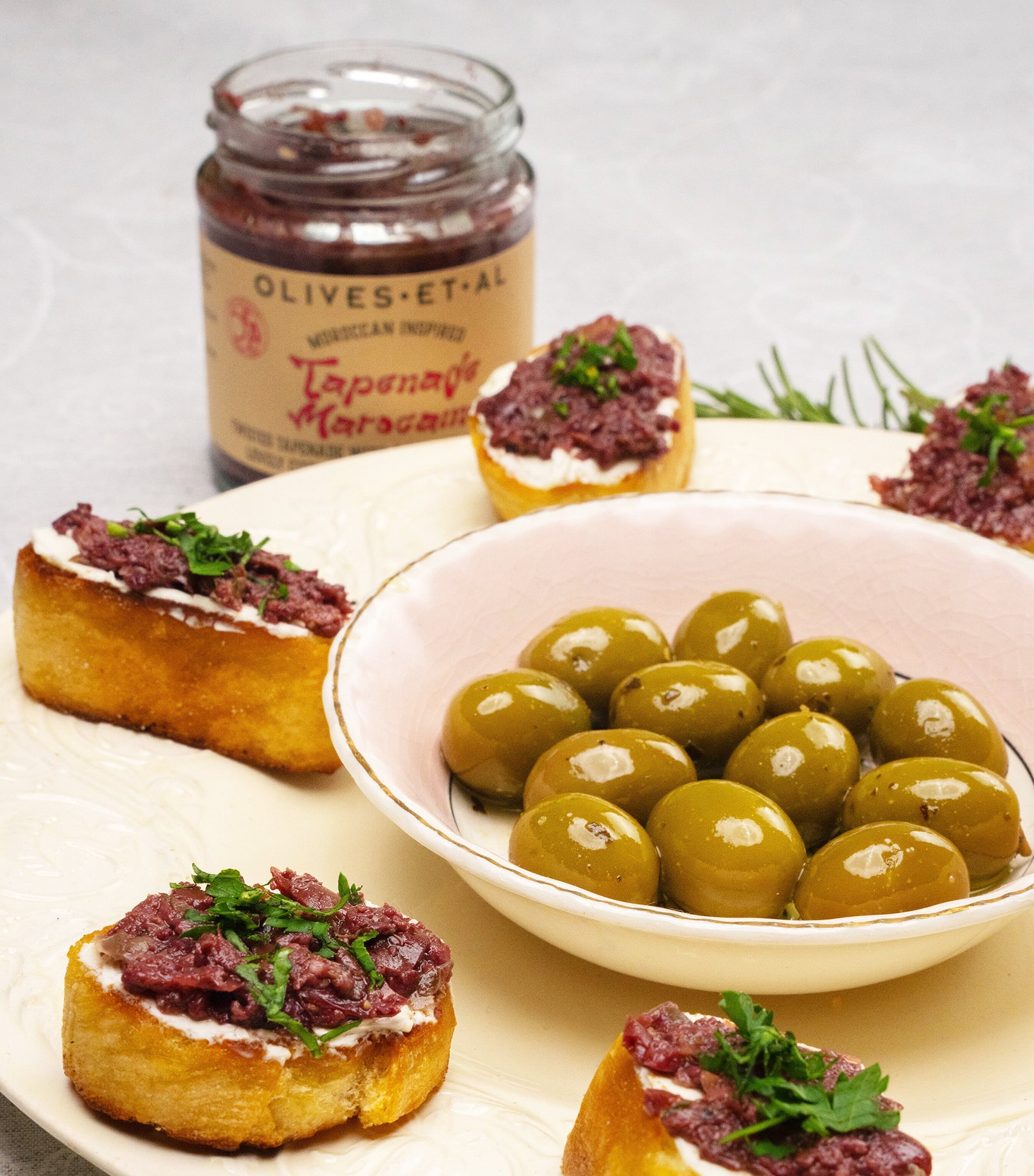Olives Et Al Tapenade Marocaine 160g, imported from the UK