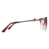 Guess purple sunglasses rectangle acetate (British brand)