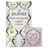 Pukka herbal tea Three Chamomile 20 teabags (British brand)