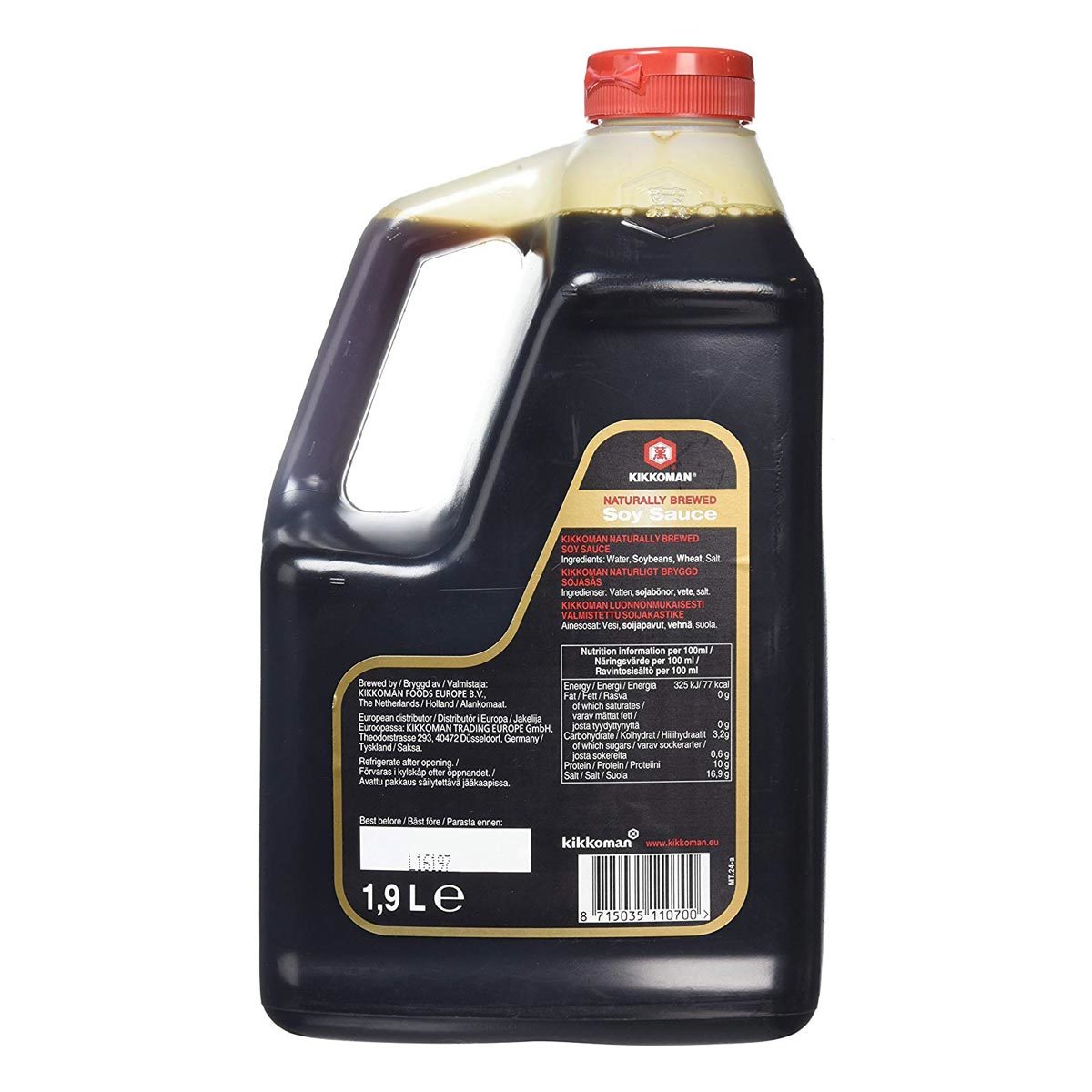 Kikkoman Soy Sauce, 1.9L GOODS Costco UK