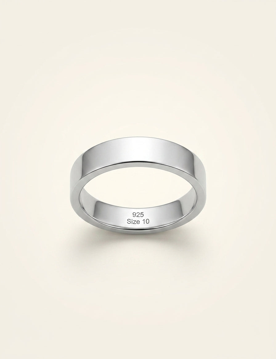 Cartier C de Cartier platinum wedding ring 4mm - British product