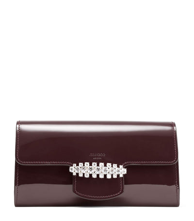 Harrods Jimmy Choo Bing Patent Leather Wallet-On-Chain- Buy online at McGrocer