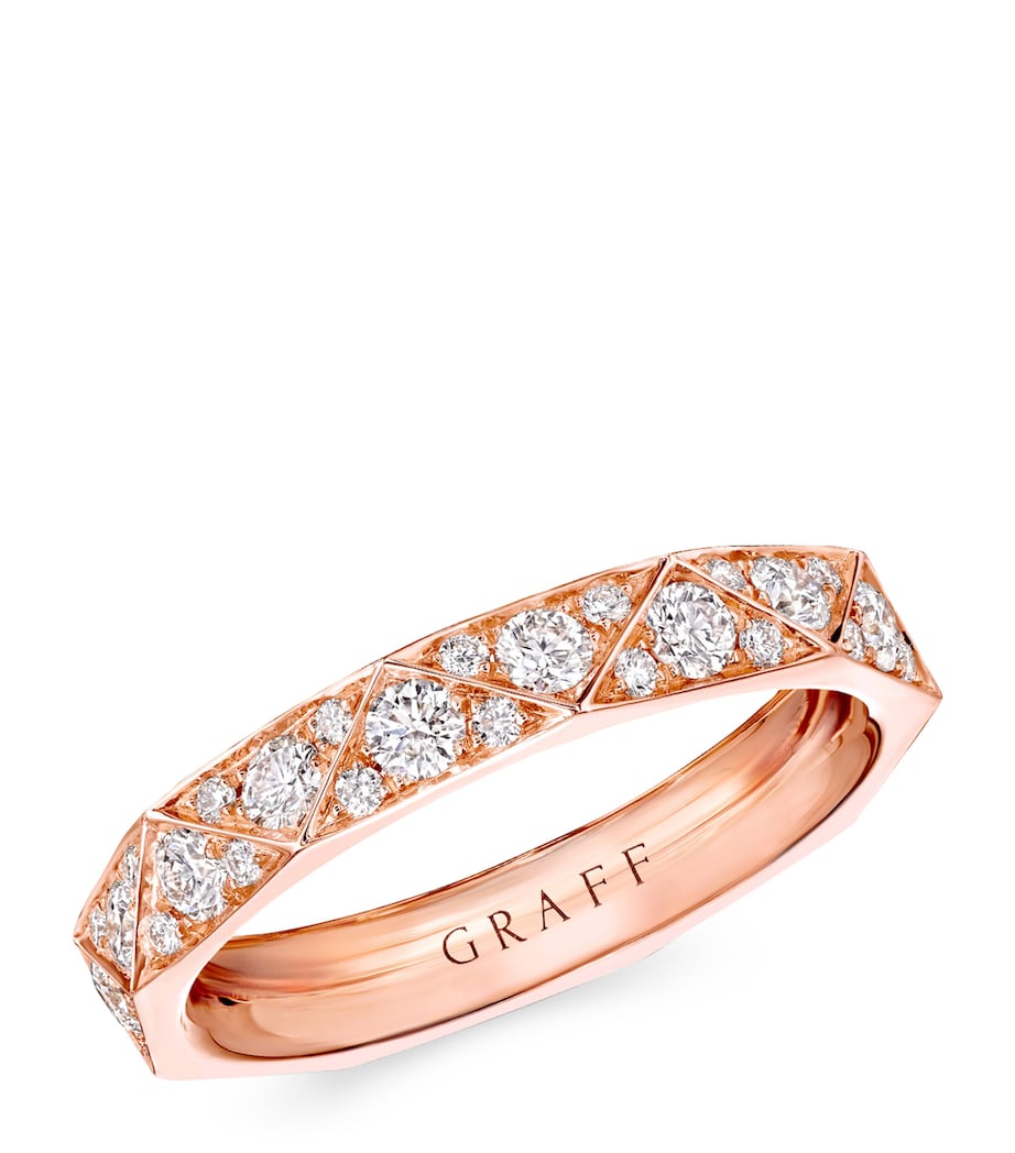 Graff LG Signature rose gold diamond ring - UK version