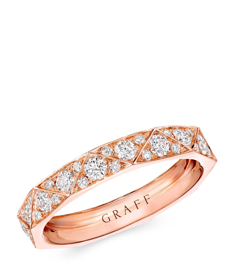Graff LG Signature rose gold diamond ring - UK version