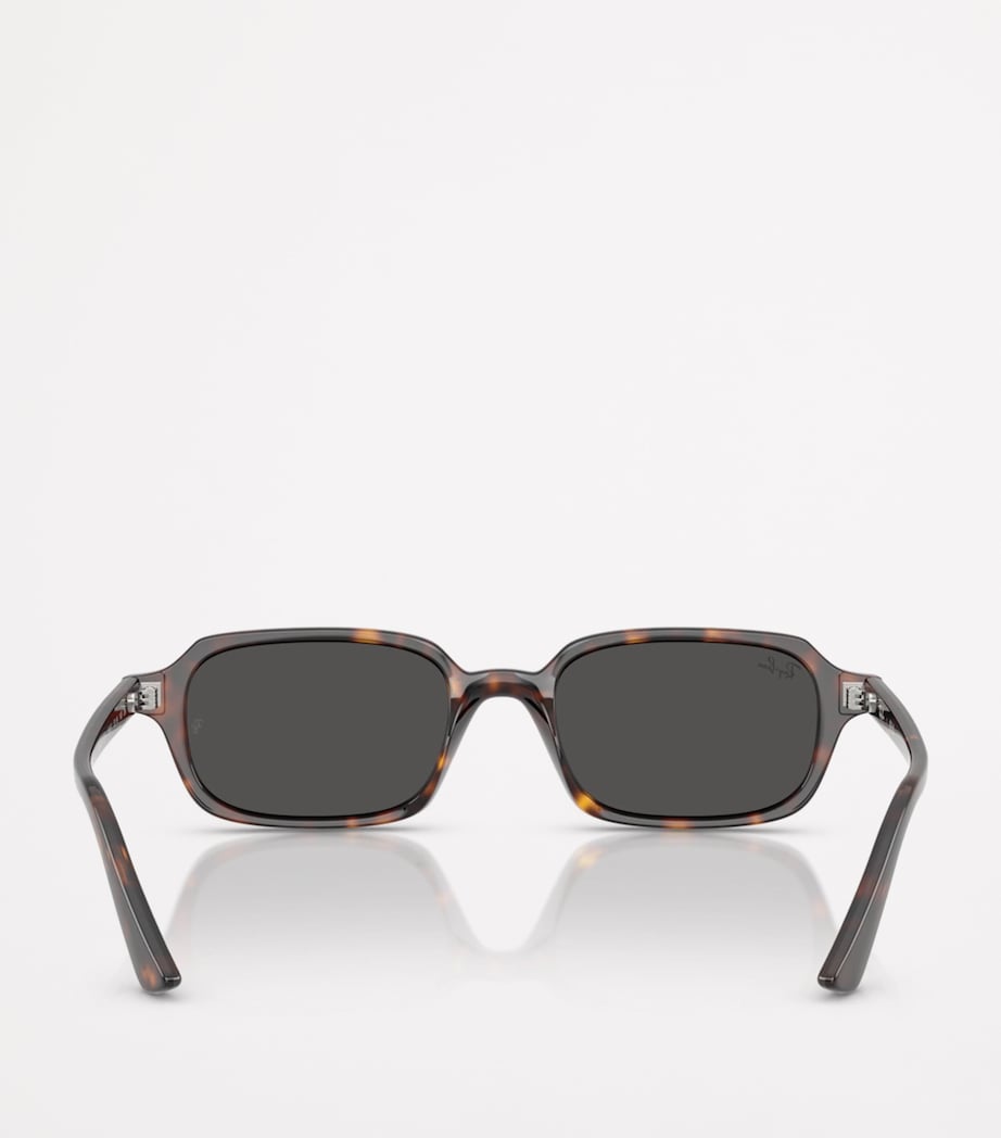 Ray-Ban Zuri bio-based sunglasses with pillow-shaped Havana frames, imported from the UK