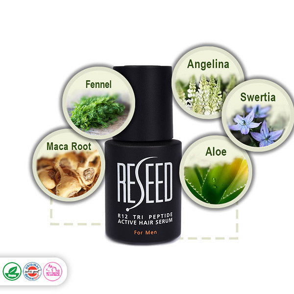 RESEED R12 Tri Peptide Active Hair Serum for Men 30 ml GOODS Superdrug   