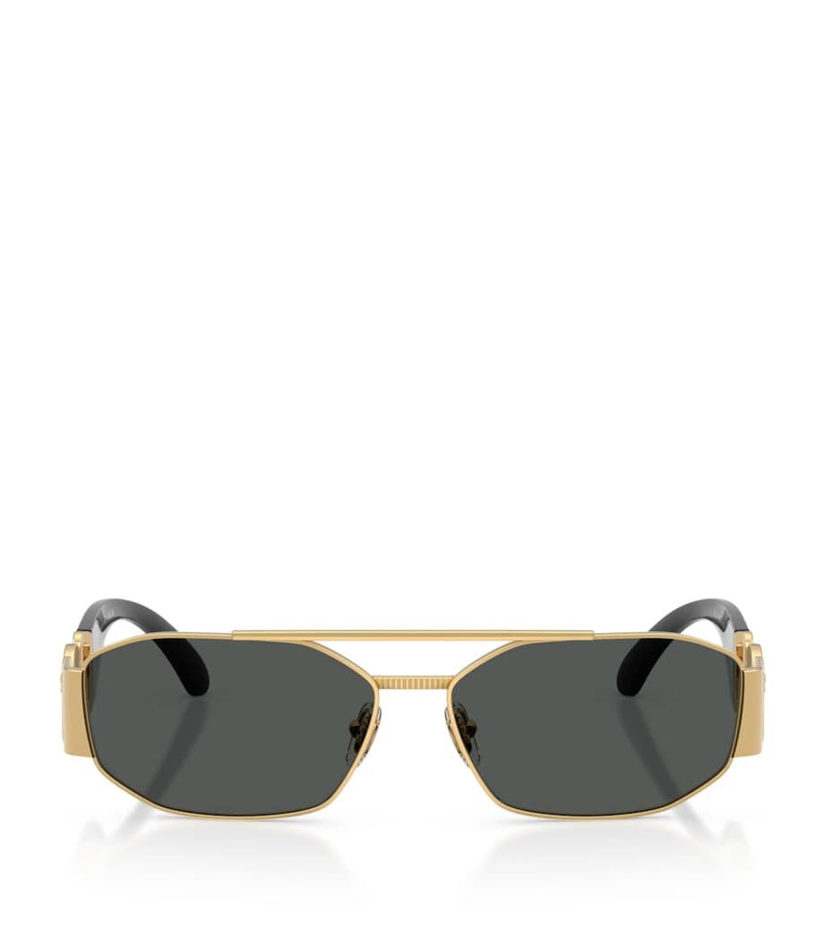 Versace VE2287 rectangular metal sunglasses - British product