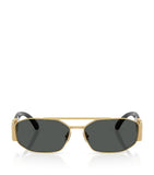 Versace VE2287 rectangular metal sunglasses - British product