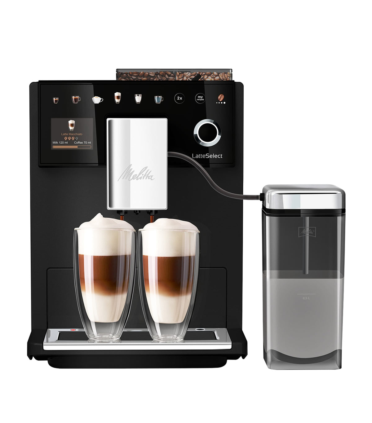 Melitta dual-chamber automatic bean to cup coffee machine, imported from the UK