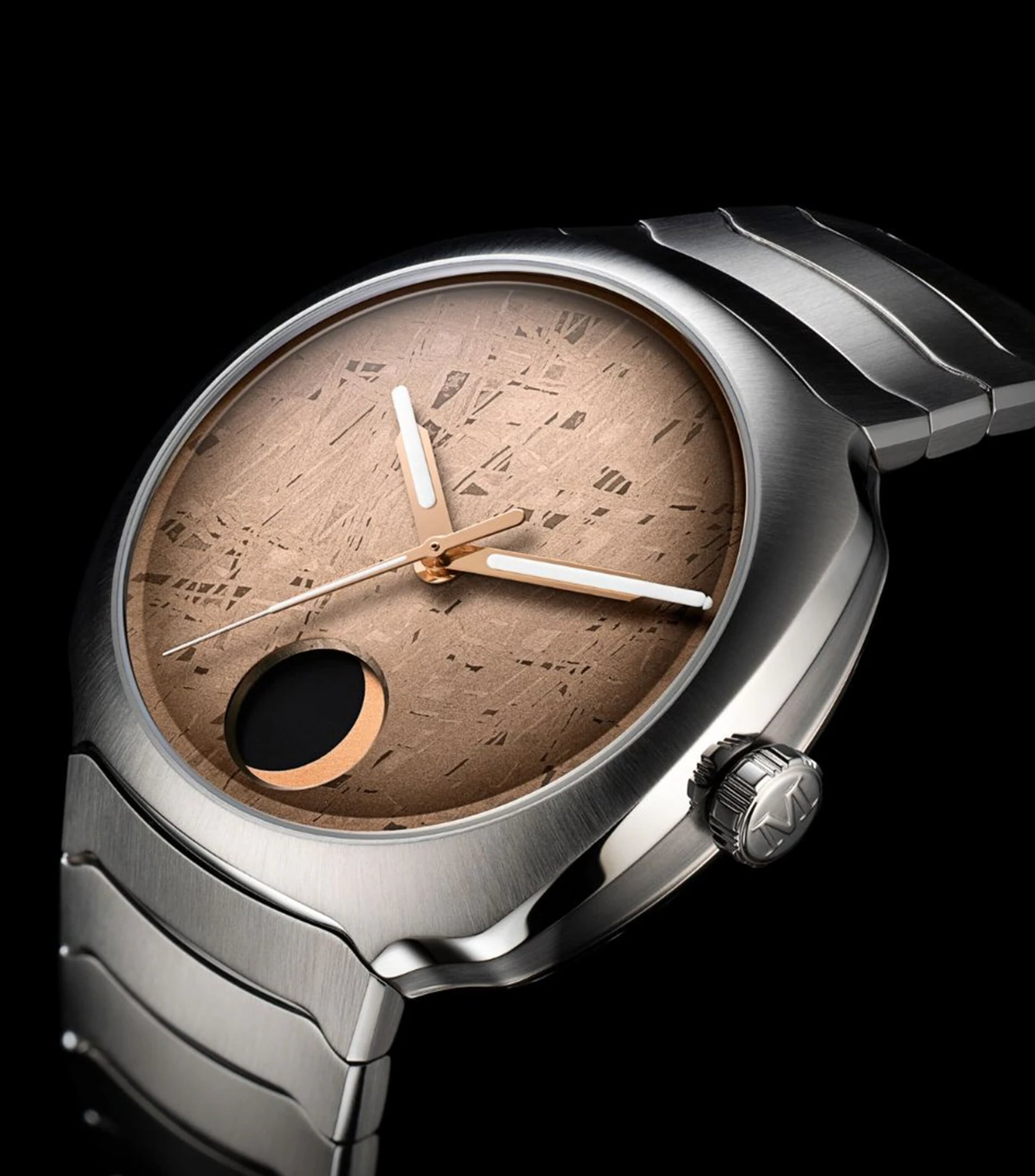 H. Moser & Cie Streamliner Perpetual Moon Meteorite 40mm - British product
