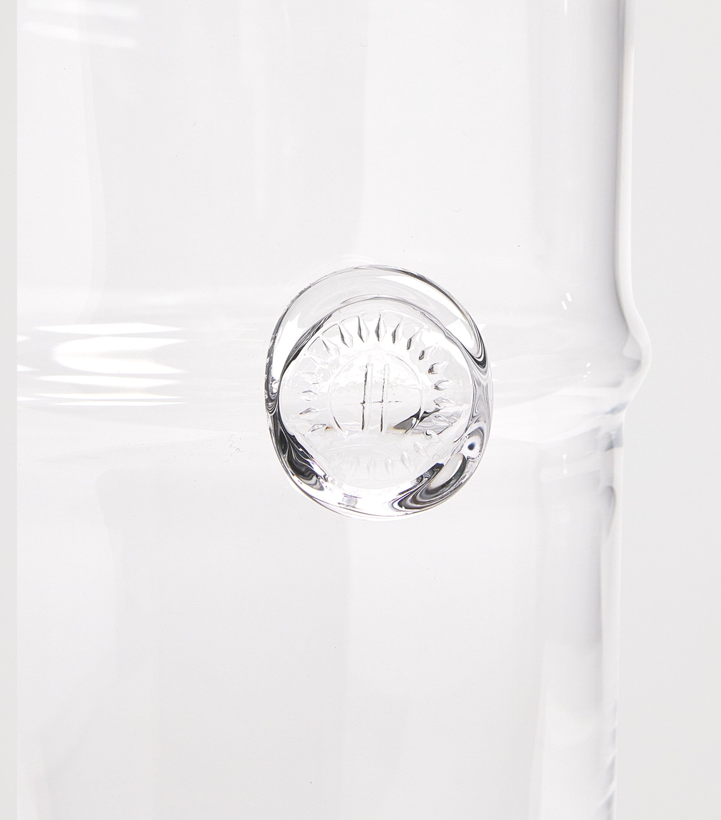 Harrods medium glass emblem vase, UK version