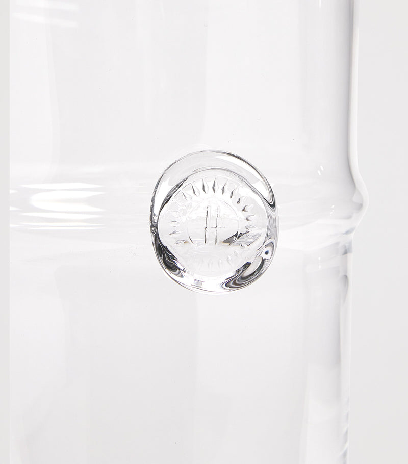 Harrods medium glass emblem vase, UK version