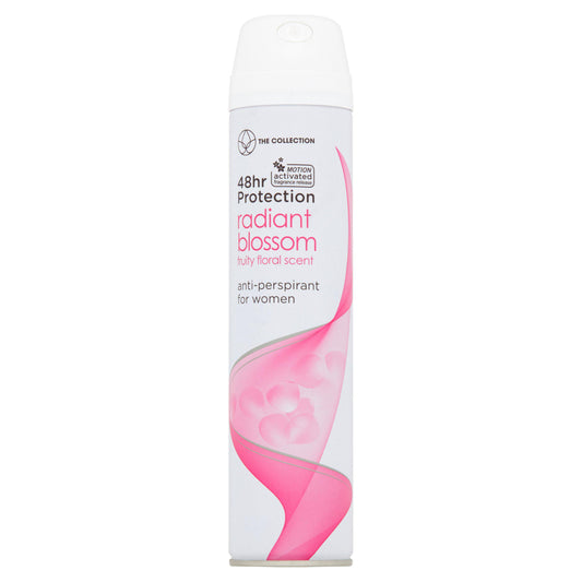 The Collection Radiant Blossom Anti-Perspirant for Women 250ml Women's Sainsburys   