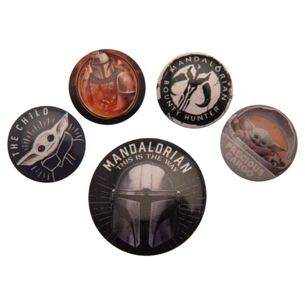 Star Wars Badge Set (Pack of 5) GOODS Superdrug   