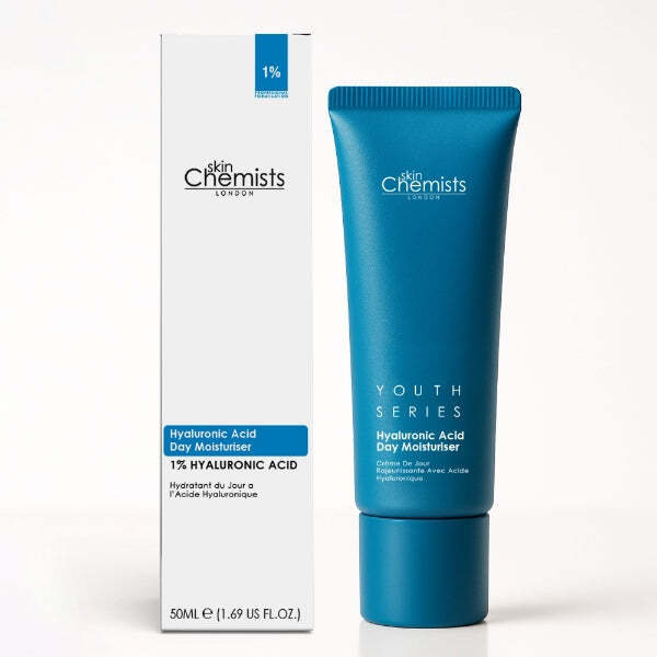 skinChemists anti-ageing hyaluronic acid day moisturiser 50ml, UK version