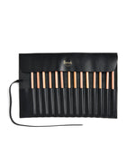 Harrods leather pencil wrap - British product