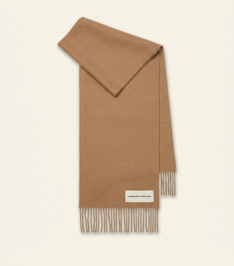 Burberry cashmere check scarf 168cm (British brand)
