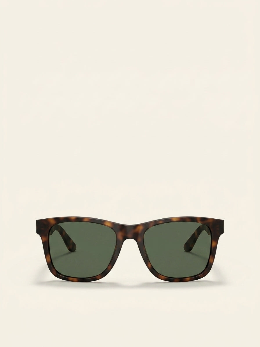 Burberry square-frame acetate sunglasses with tortoiseshell finish (British brand)