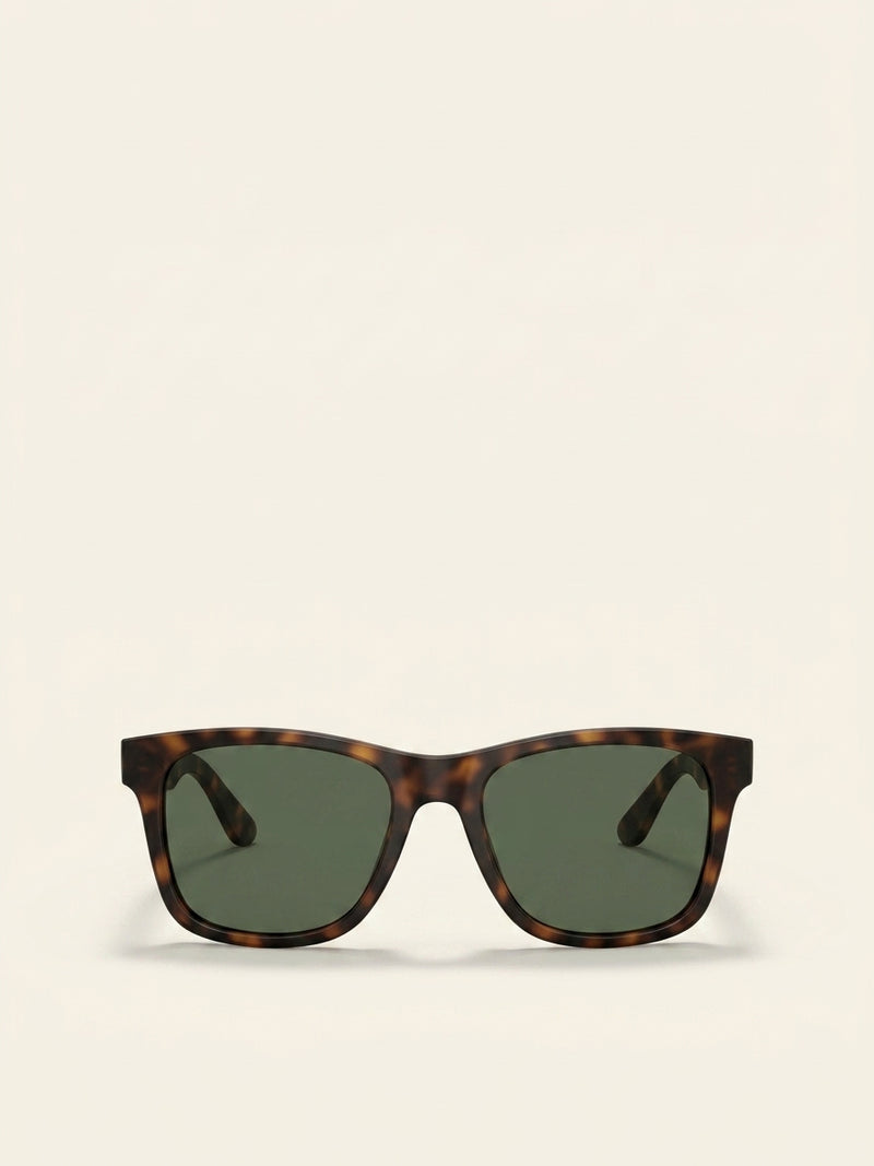 Burberry square-frame acetate sunglasses with tortoiseshell finish (British brand)
