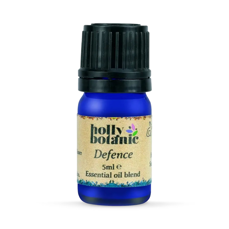Holly Botanic Defence essential oil blend 5ml, imported from the UK