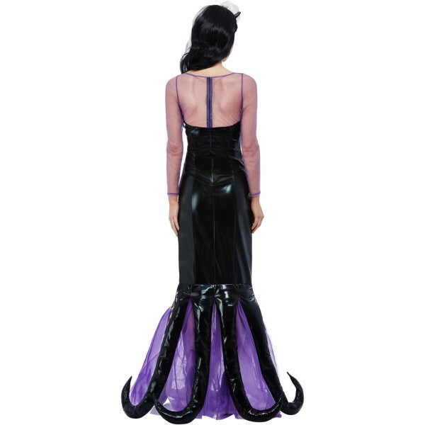 Smiffys Evil Sea Witch Costume, Black