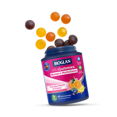 Bioglan VitaGummies Multivitamines Femme Citron Orange Myrtille 60 gummies