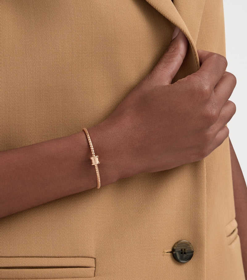 Bracelet Bvlgari B.zero1 en or rose - Produit britannique