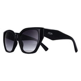 Atum Zenith black gradient cat eye sunglasses, imported from the UK
