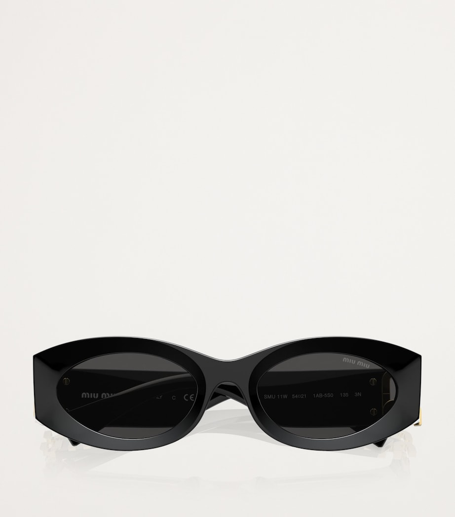 Miu Miu acetate sunglasses oval MU11WS - British product