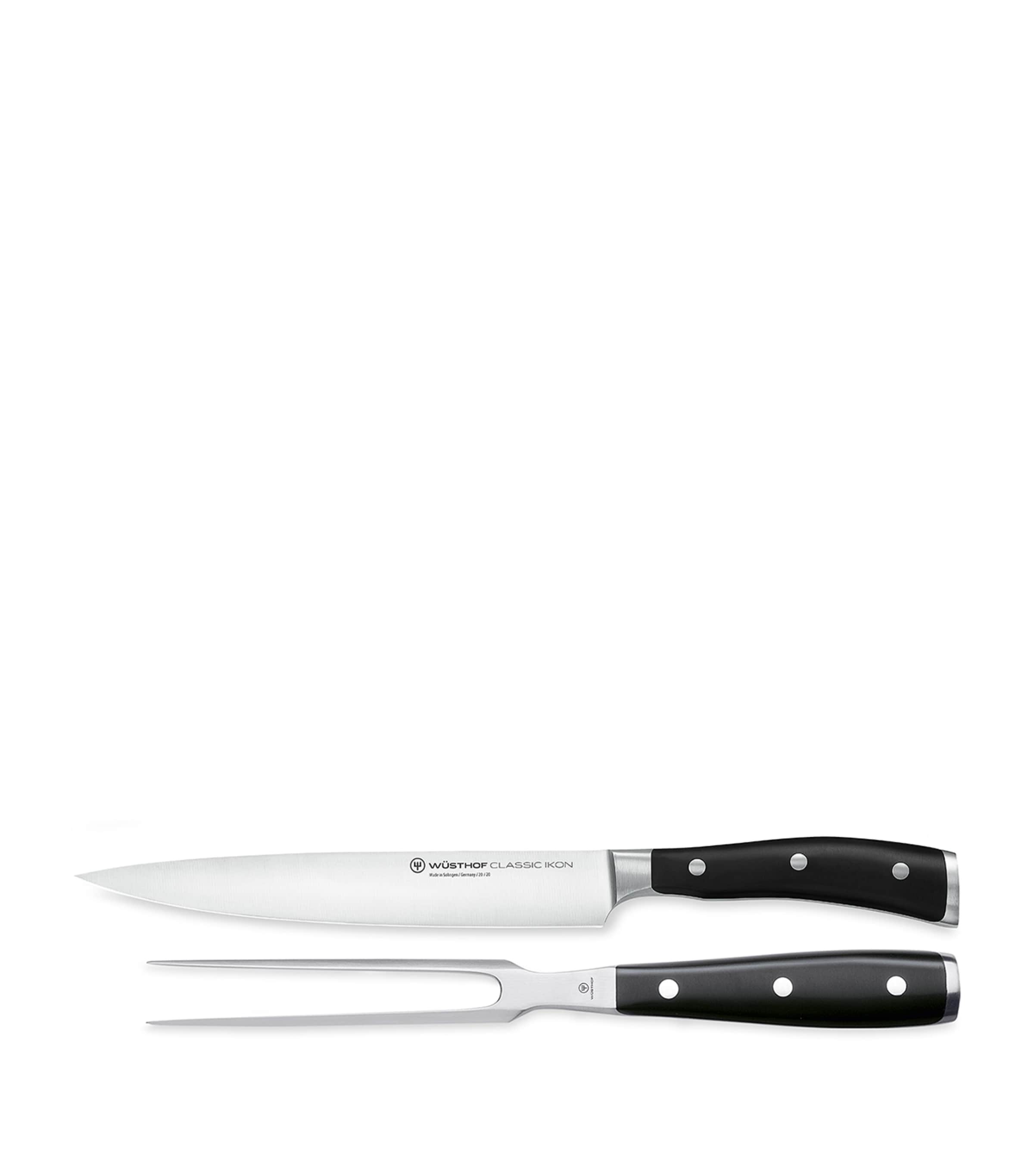 Wusthof Classic Ikon carving set (British brand)