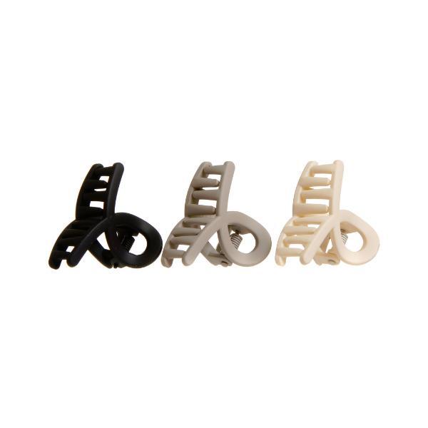 Danielle Creations small claw clips set of 3 - British product