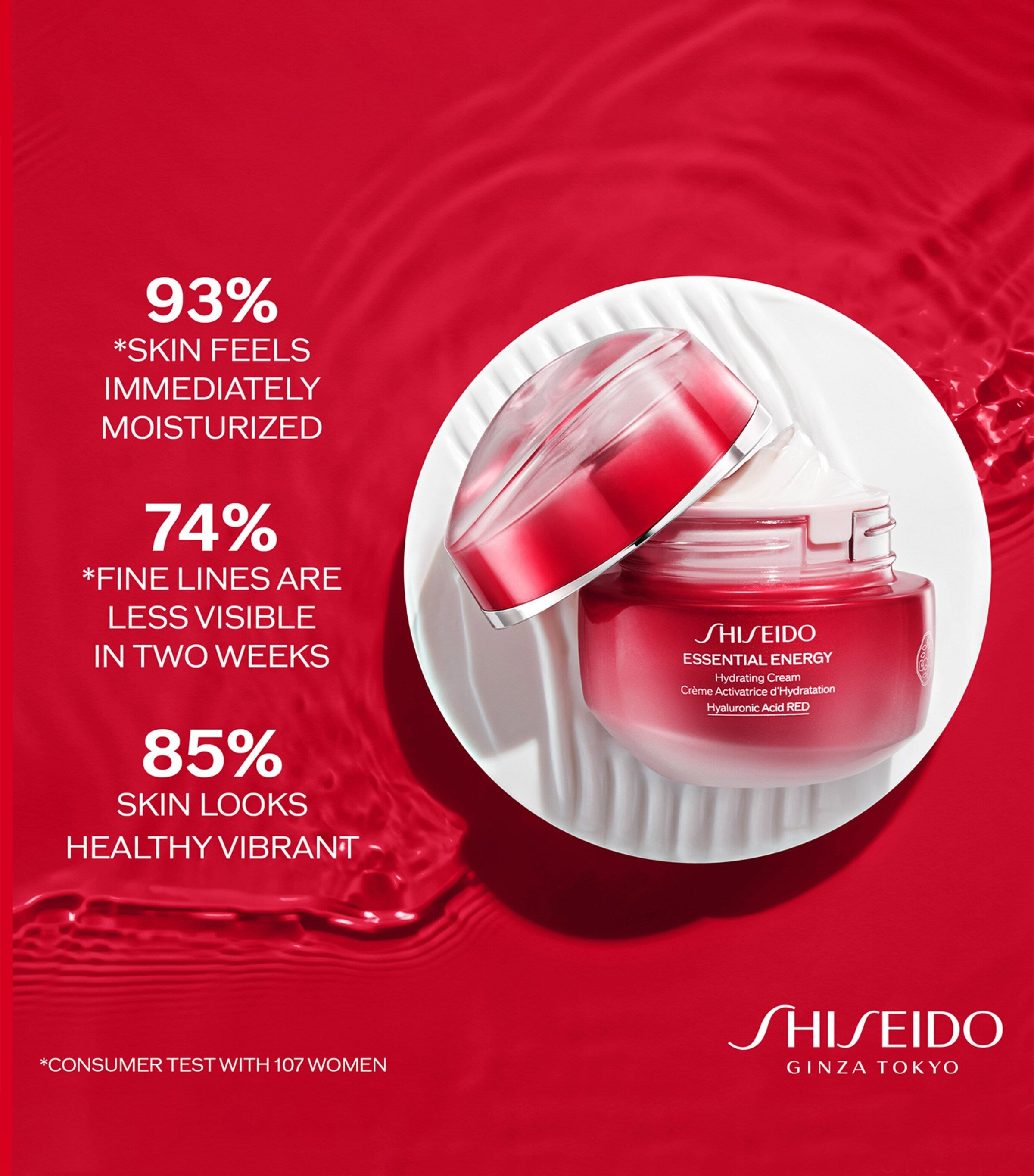 Shiseido Hydrating Day Cream 50ml (British brand)