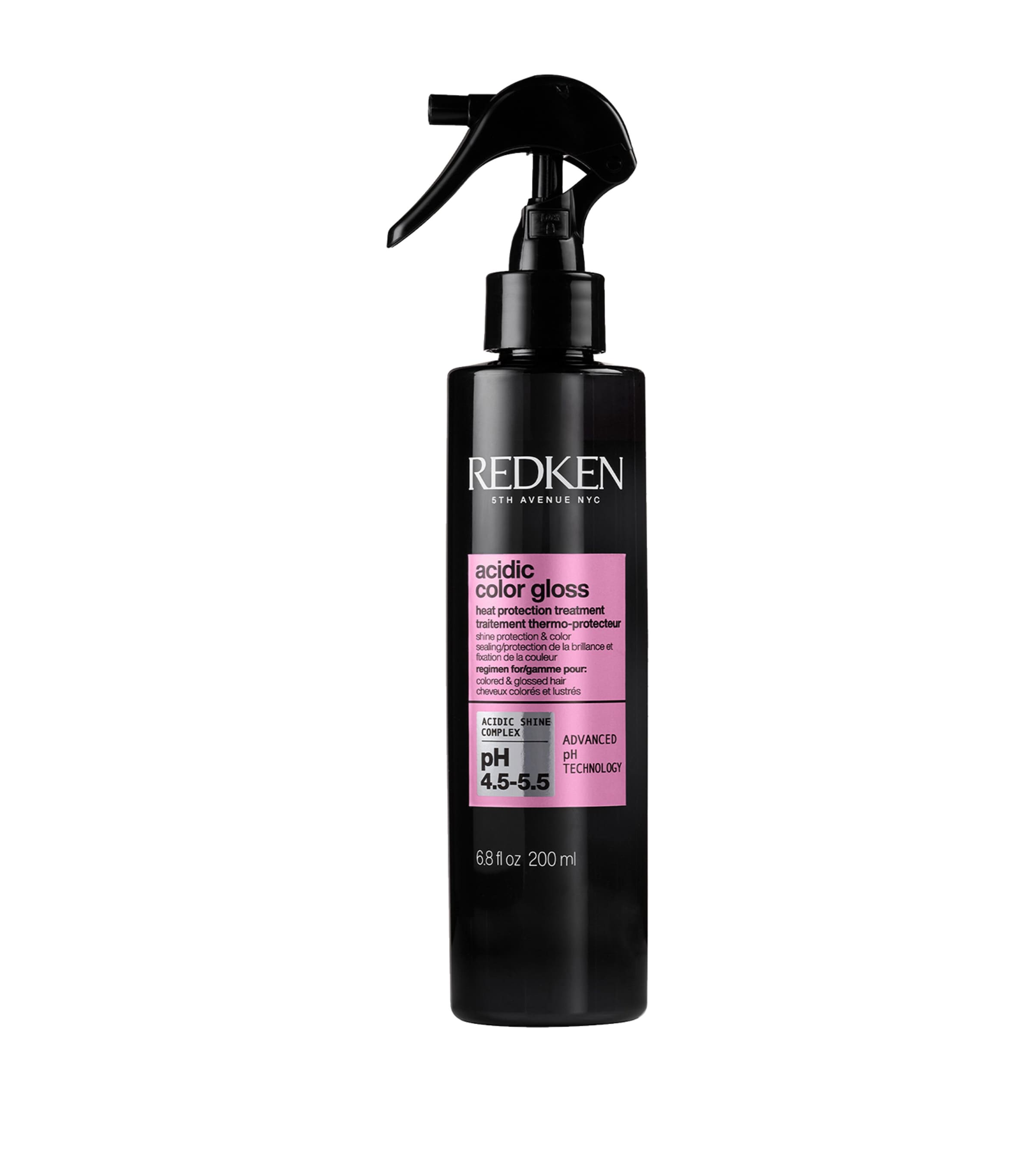 Redken Acidic Color Gloss Heat Protection Treatment 200ml, imported from the UK