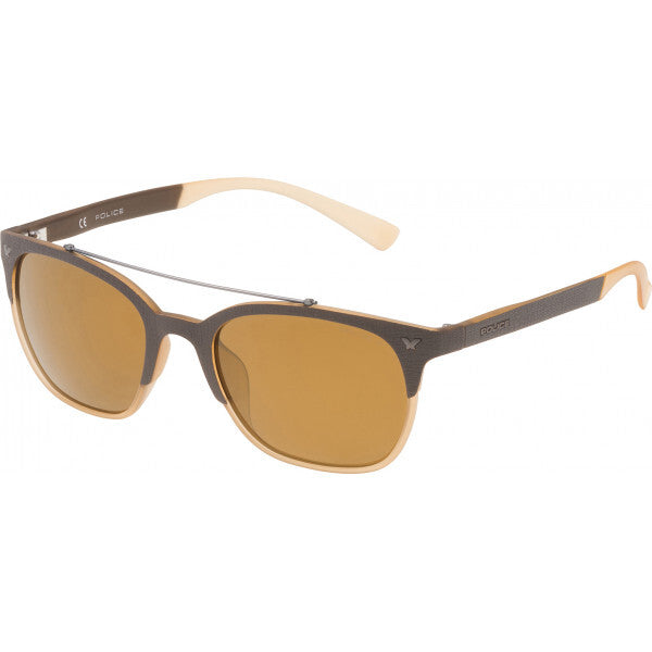 Police brown sunglasses SPL161537ESG 53mm (British brand)